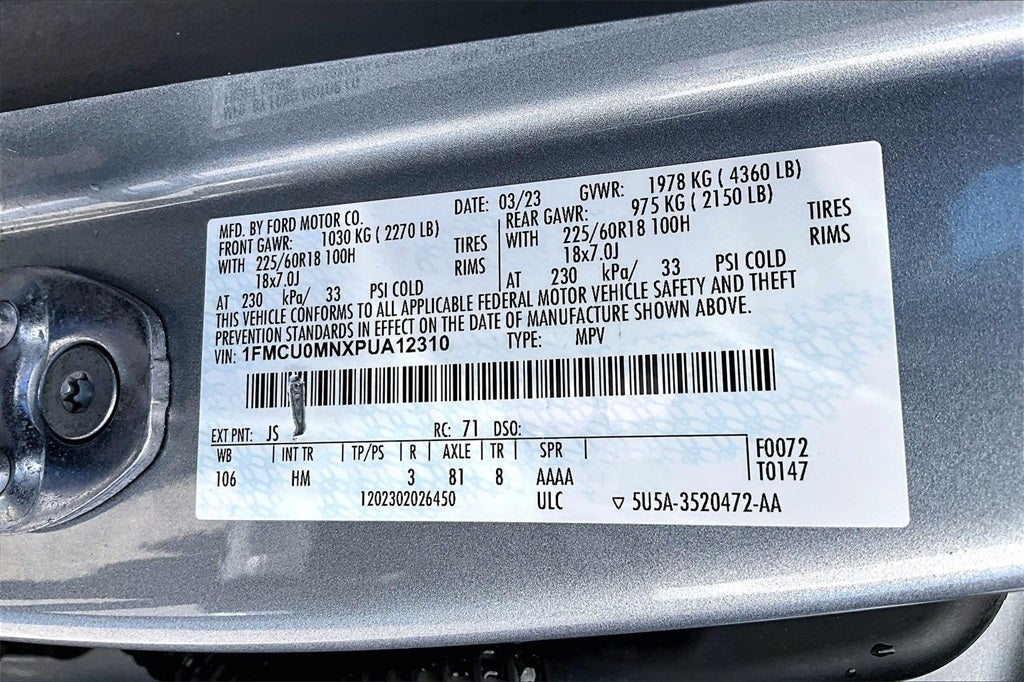 2023 Ford Escape ST-Line