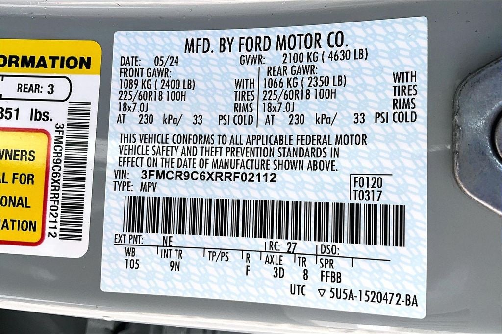 2024 Ford Bronco Sport Outer Banks