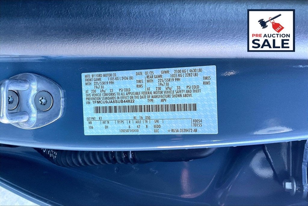2025 Ford Escape Platinum