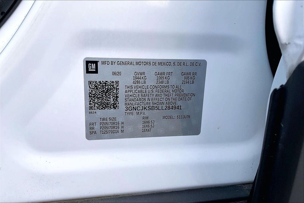 2020 Chevrolet Trax LS