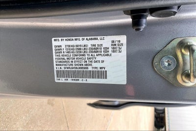 2020 Honda Odyssey EX