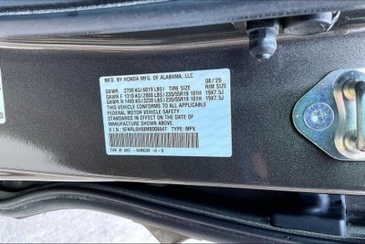2021 Honda Odyssey Touring