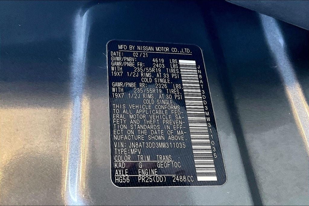 2021 Nissan Rogue Platinum