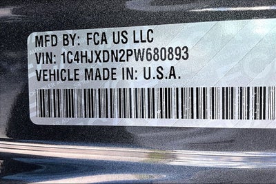 2023 Jeep Wrangler Sport S