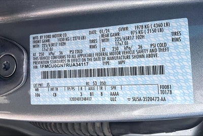 2024 Ford Escape Active