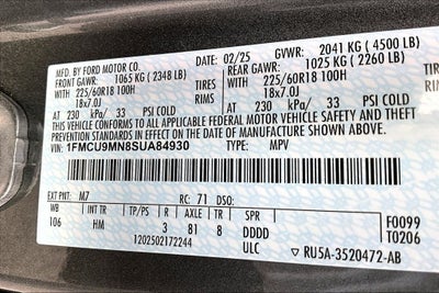 2025 Ford Escape ST-Line
