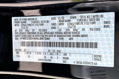 2022 Ford Bronco Black Diamond