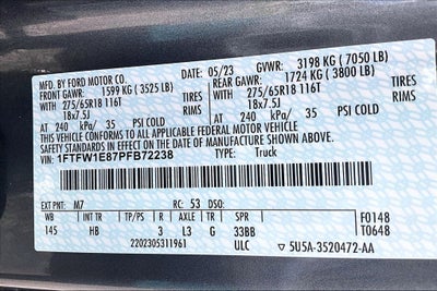 2023 Ford F-150 Lariat