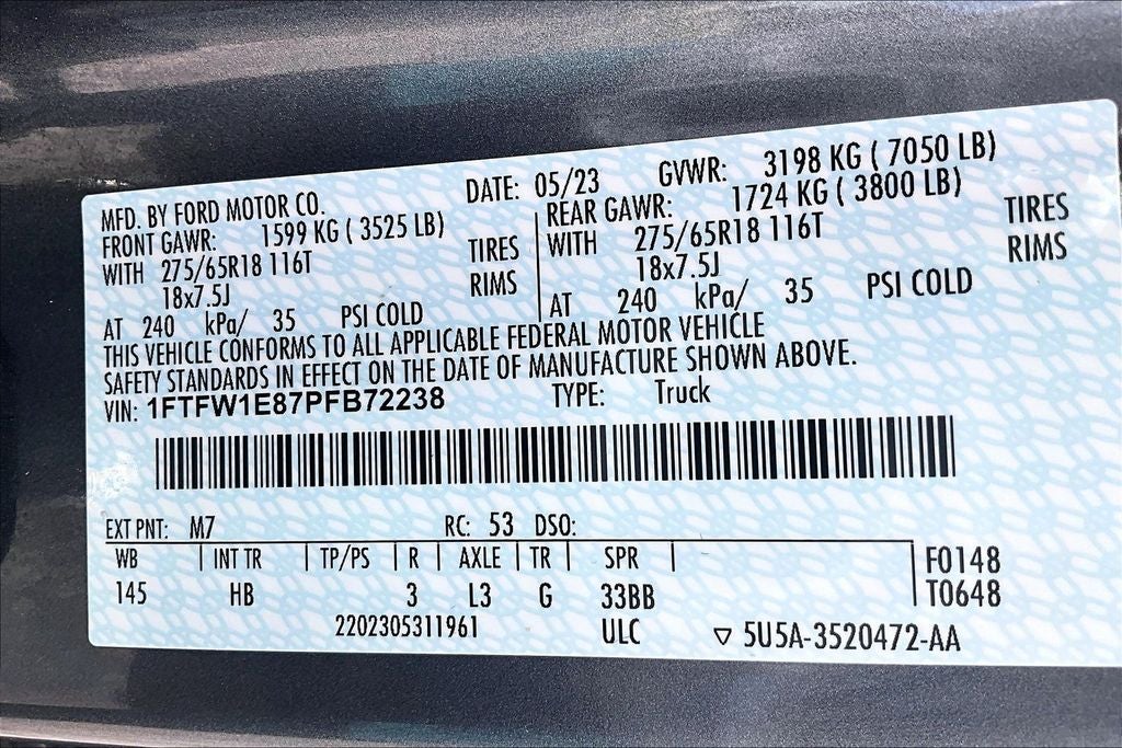 2023 Ford F-150 Lariat