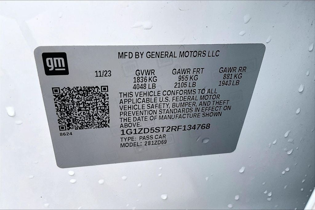 2024 Chevrolet Malibu LT 1LT