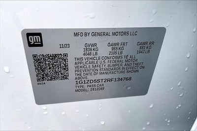 2024 Chevrolet Malibu LT 1LT
