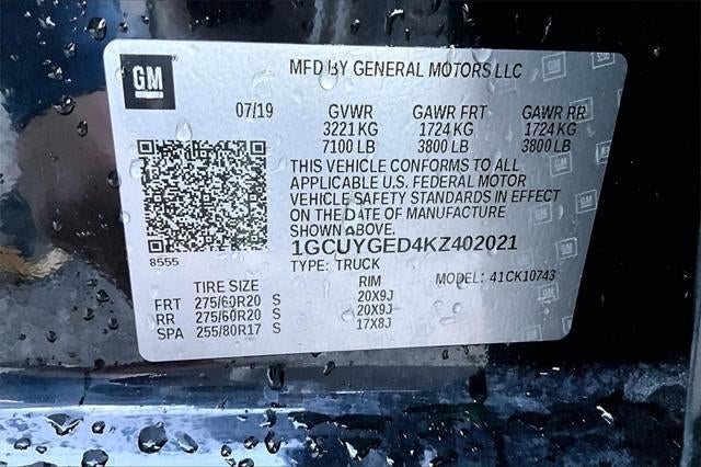 2019 Chevrolet Silverado 1500 LTZ