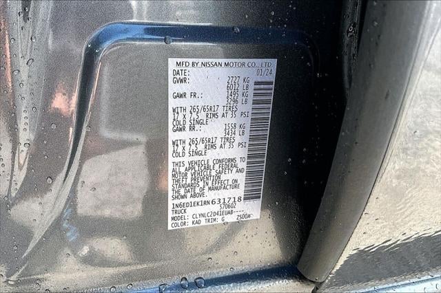 2024 Nissan Frontier SV