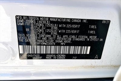 2021 Toyota RAV4 XLE