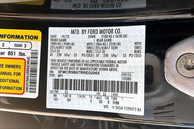 2024 Ford Bronco Sport Big Bend
