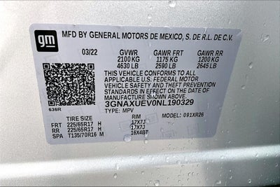 2022 Chevrolet Equinox LT