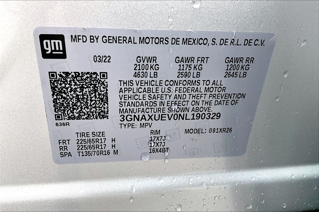 2022 Chevrolet Equinox LT