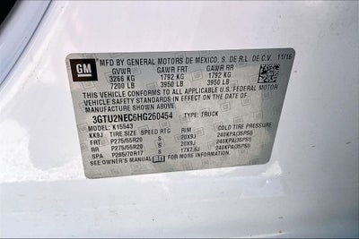 2017 GMC Sierra 1500 SLT