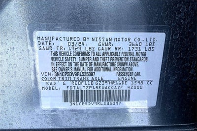 2024 Nissan Kicks SR