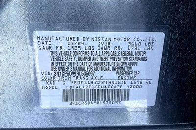 2024 Nissan Kicks SR