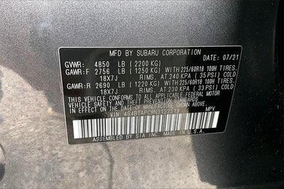 2022 Subaru Outback Touring