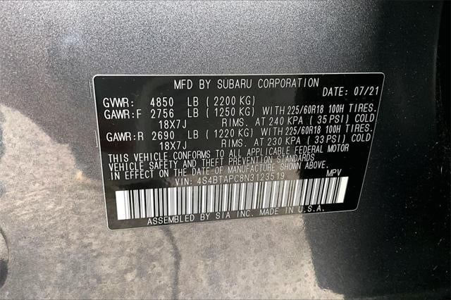 2022 Subaru Outback Touring