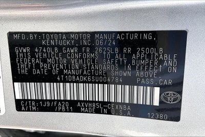 2025 Toyota Camry LE