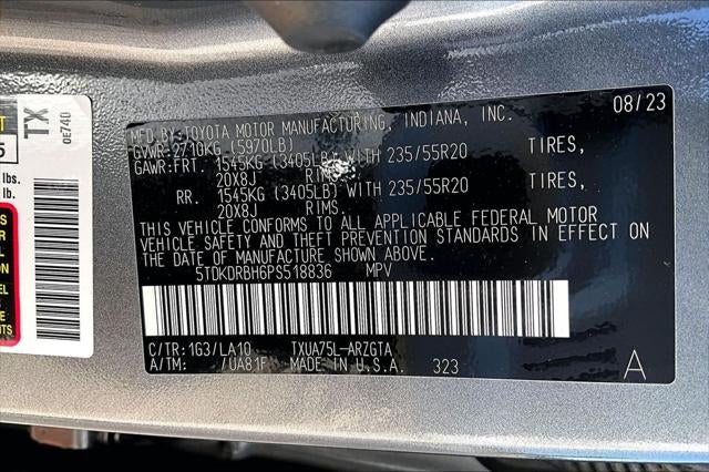 2023 Toyota Highlander Platinum