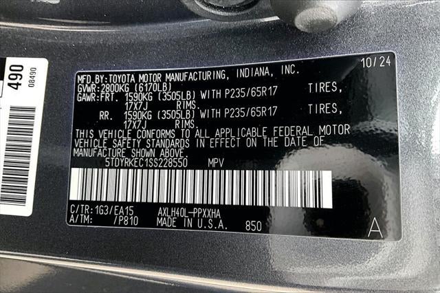 2025 Toyota Sienna XLE 7 Passenger