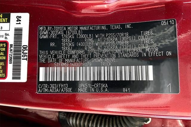 2010 Toyota Tundra Grade 4.6L V8