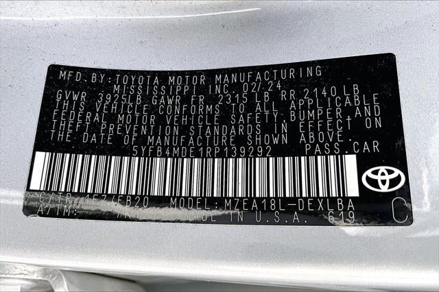 2024 Toyota Corolla LE