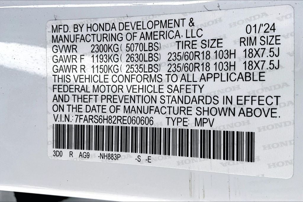 2024 Honda CR-V Hybrid Sport-L