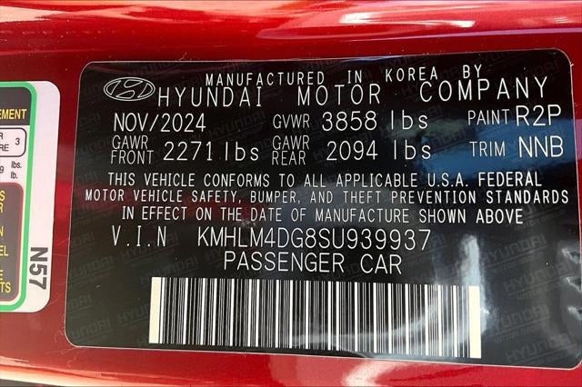 2025 Hyundai Elantra SEL Sport