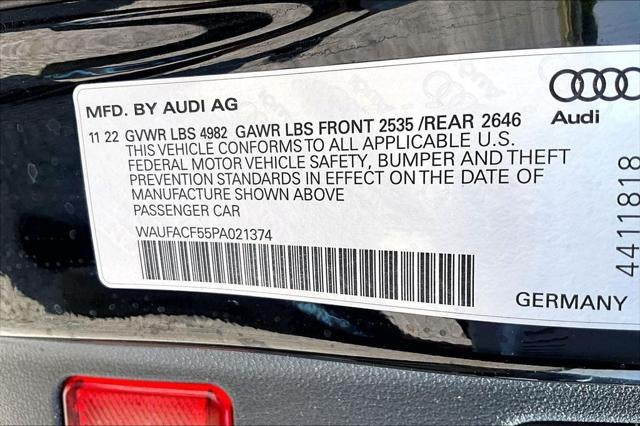 2023 Audi A5 Sportback 45 S line Premium Plus quattro