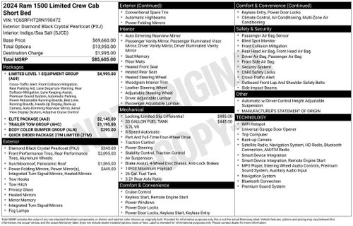 2024 RAM 1500 Limited
