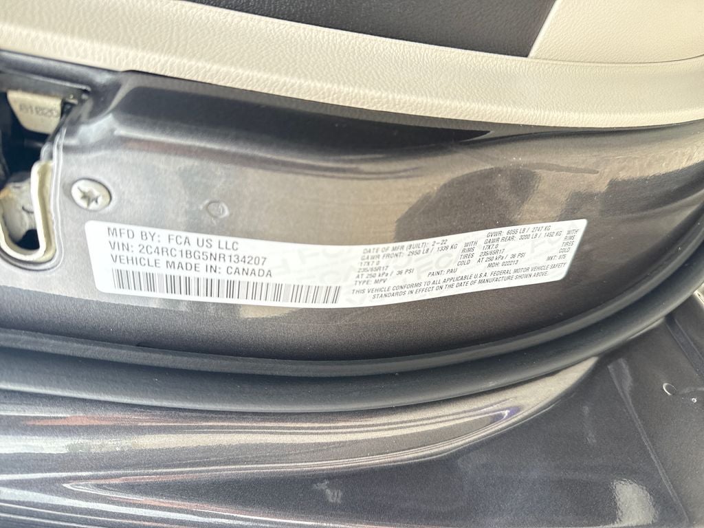 2022 Chrysler Pacifica Touring L