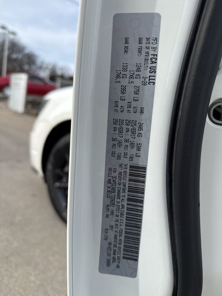 2020 Dodge Journey SE Value