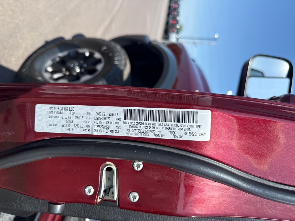 2018 RAM 2500 Power Wagon Crew Cab 4x4 6'4' Box