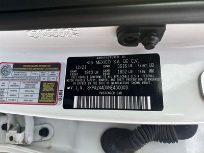 2022 Kia Rio S
