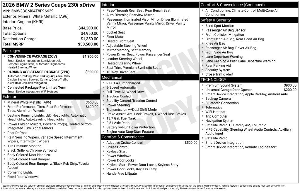 2026 BMW 230i xDrive