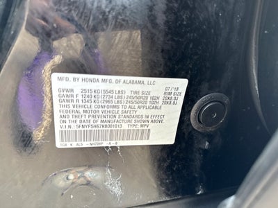 2019 Honda Pilot Touring
