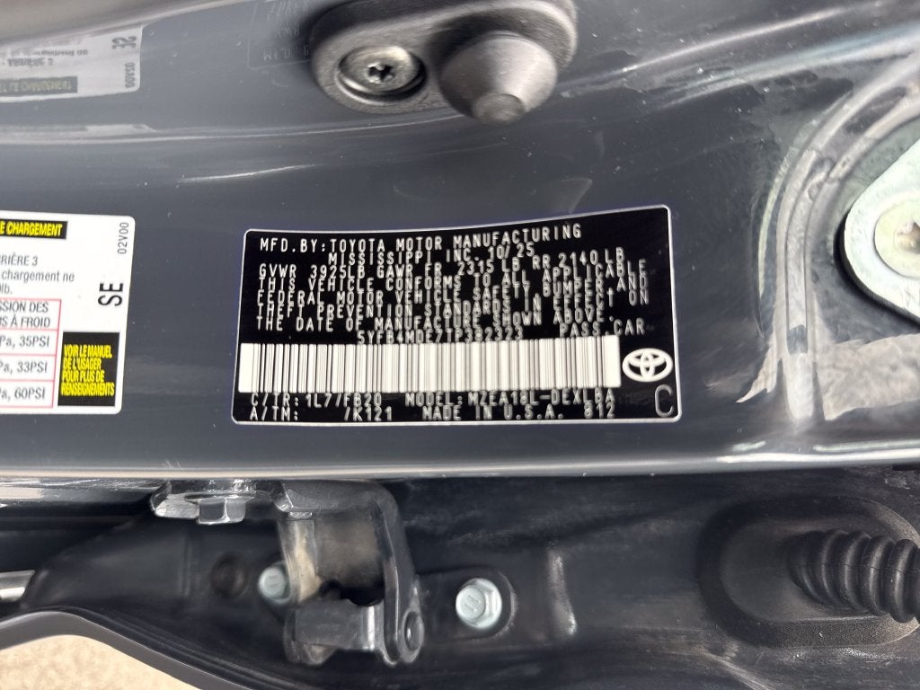 2026 Toyota Corolla LE