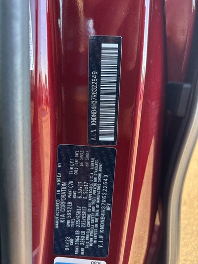 2024 Kia Carnival MPV LX Seat Package