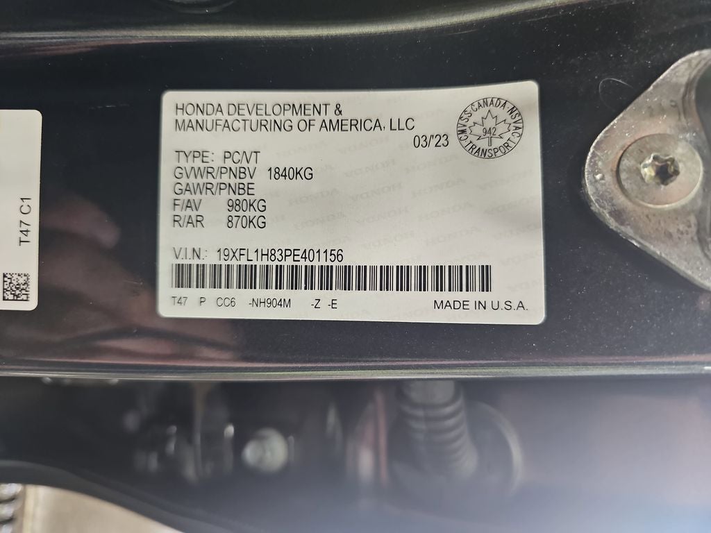2023 Honda Civic Sport Touring