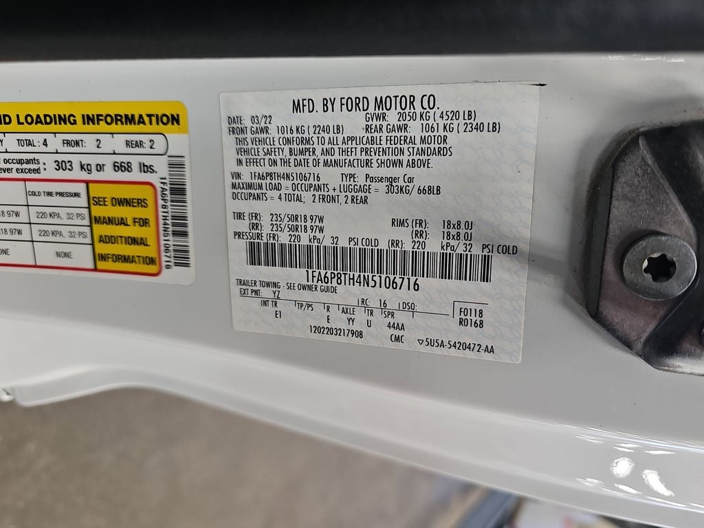 2022 Ford Mustang EcoBoost Premium