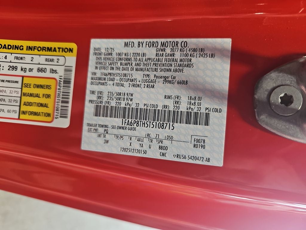 2026 Ford Mustang EcoBoost Premium