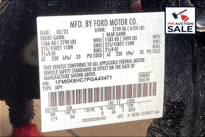 2023 Ford Explorer Platinum