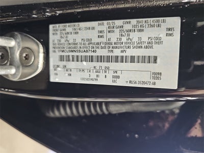 2025 Ford Escape ST-Line