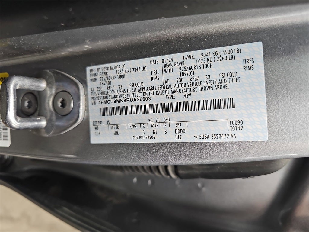 2024 Ford Escape ST-Line