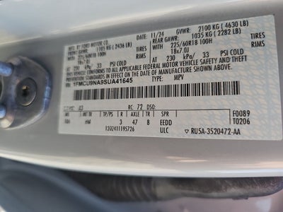 2025 Ford Escape ST-Line Select